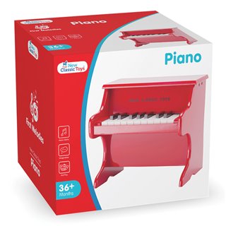 Piano - 18 keys - red